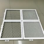 Expanded aluminum sheet